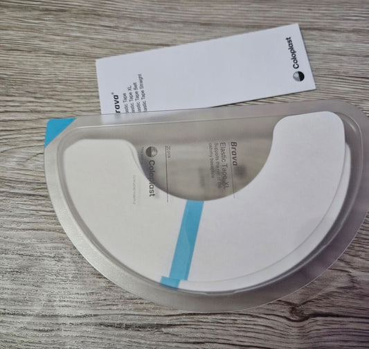 Coloplast Brava Elastic Barrier Ostomy XL Tape - Pack of 20 (12076)