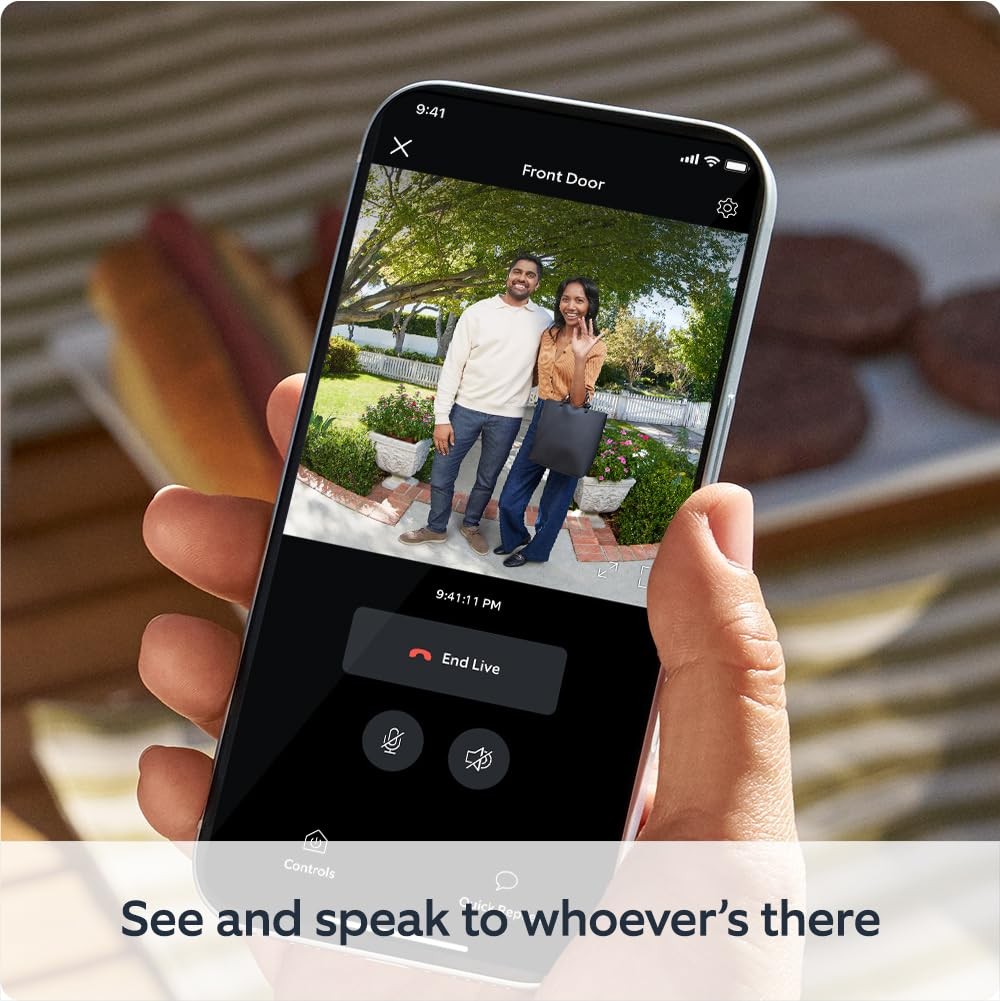 Ring Battery Video Doorbell Wireless 3rd Gen( 2024 release)| Indoor Video Camera