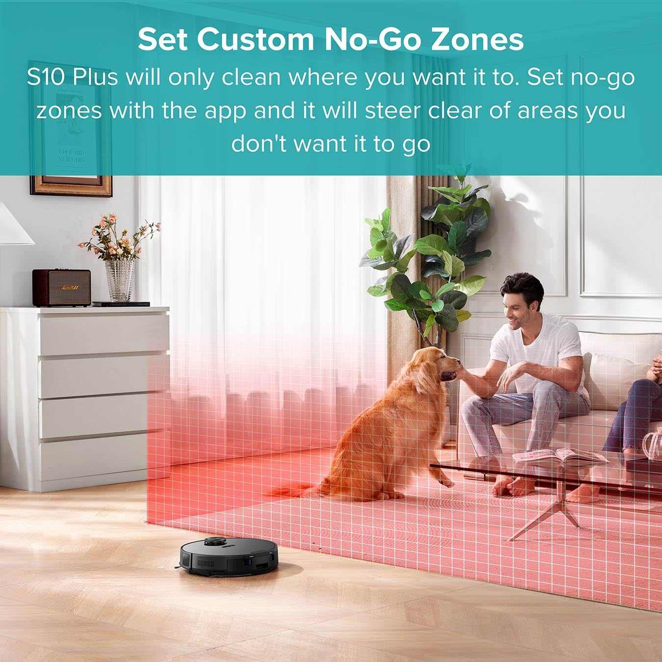 Midea S10 plus 2in1 Robot Vacuum Cleaner & Mop LiDAR Self-empty Station Upgraded