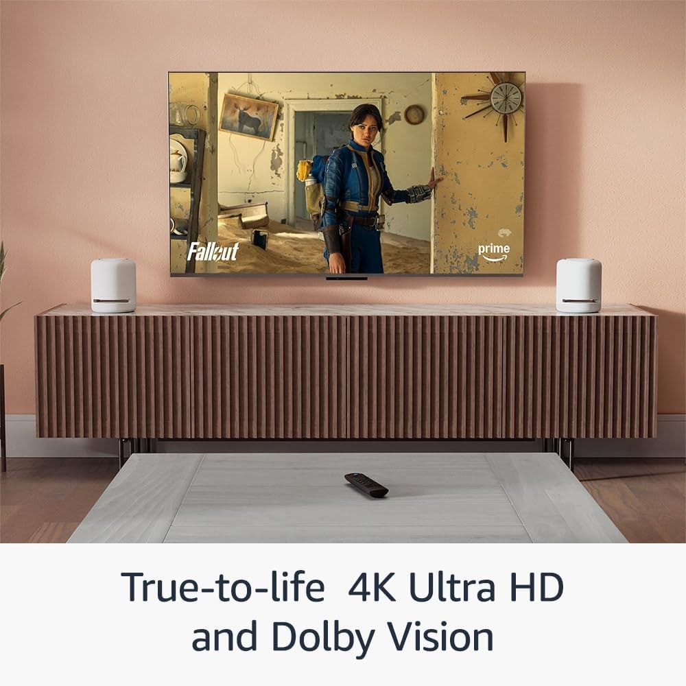 Amazon Fire TV Stick 4K (Newest Gen) Supports Wi-Fi 6, Dolby Vision/Atmos HDR10+