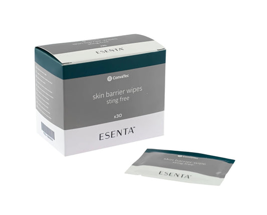 Convatec Esenta Skin Barrier Wipes x30 Sting- Ostomy Skin Protection Pack New-UK