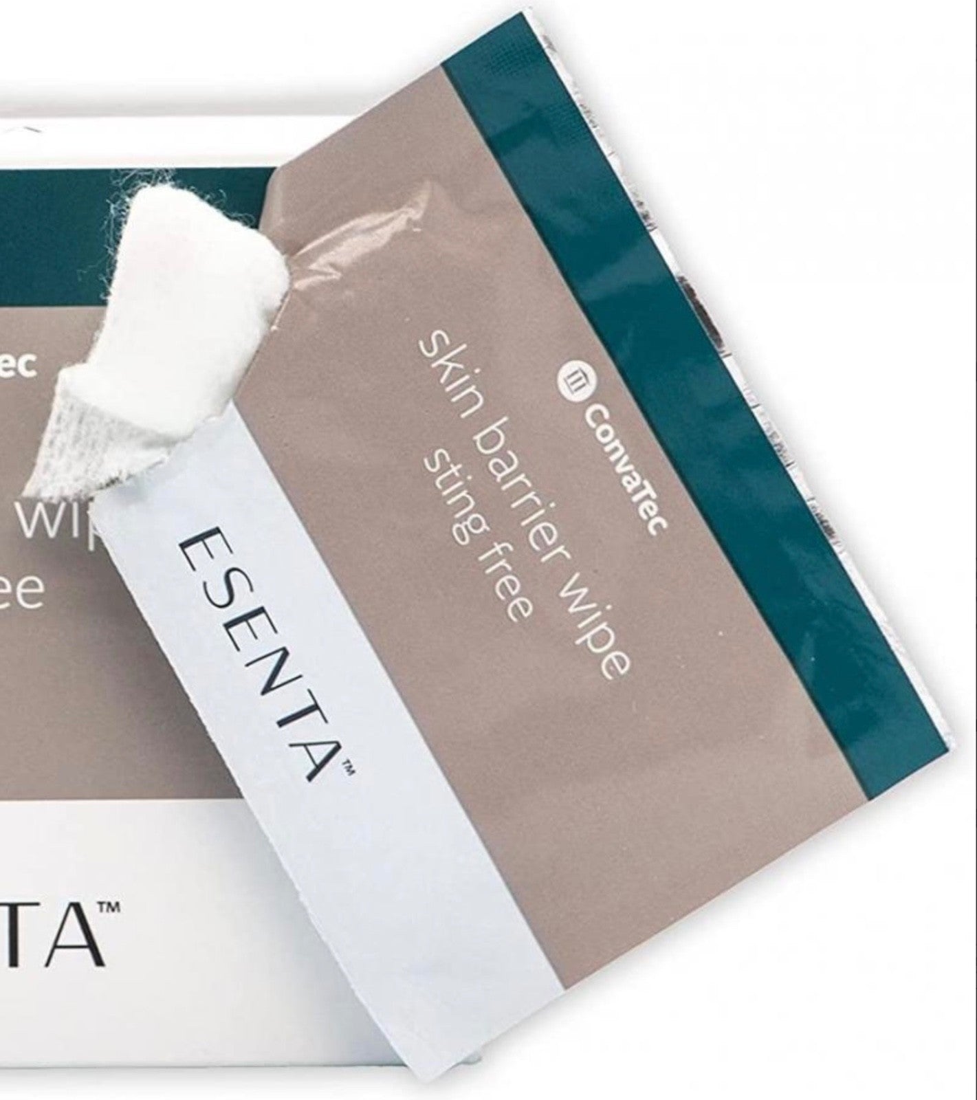Convatec Esenta Skin Barrier Wipes x30 Sting- Ostomy Skin Protection Pack New-UK