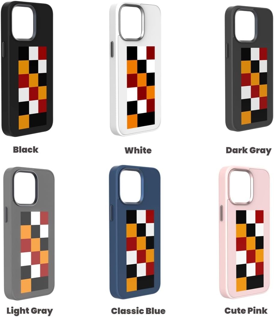 DIY E-Ink Phone Pro 16 Case Silicone Shockproof Smart NFC AI Ink Stylish Screen