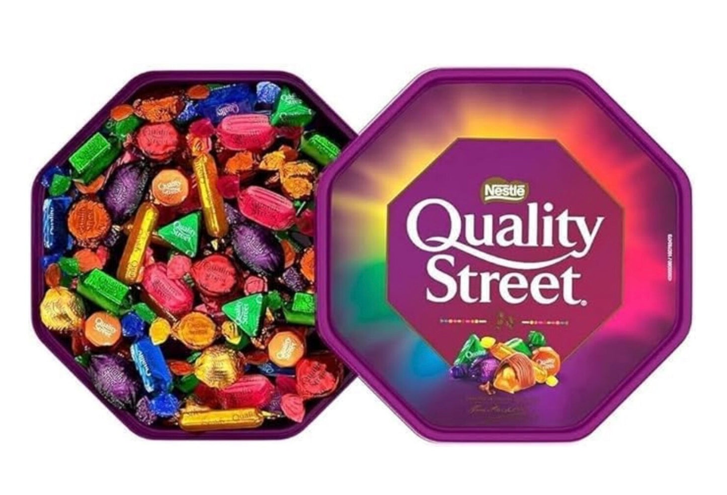 Nestlé Quality Street Chocolates & Toffees 600g Gift Box Tub – Classic Treat!