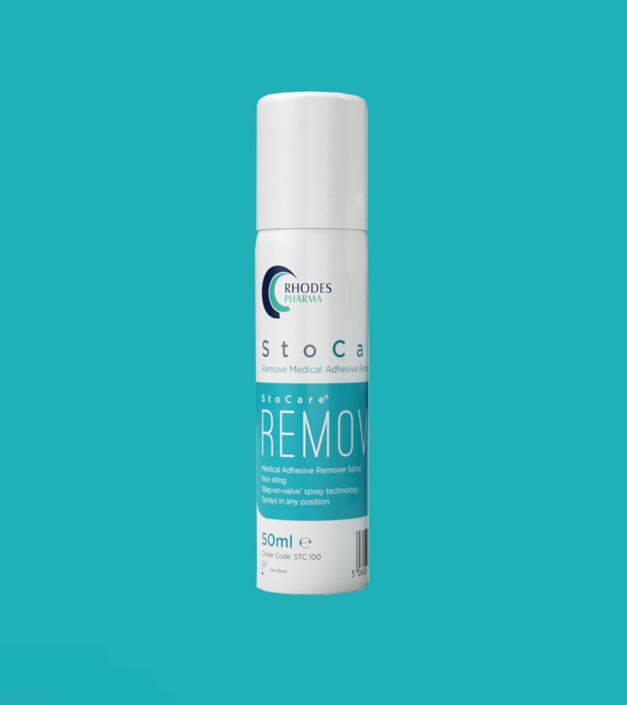 Stocare Medical Adhesive Remover Spray 1 x 50ml  (Rhodes Pharma)