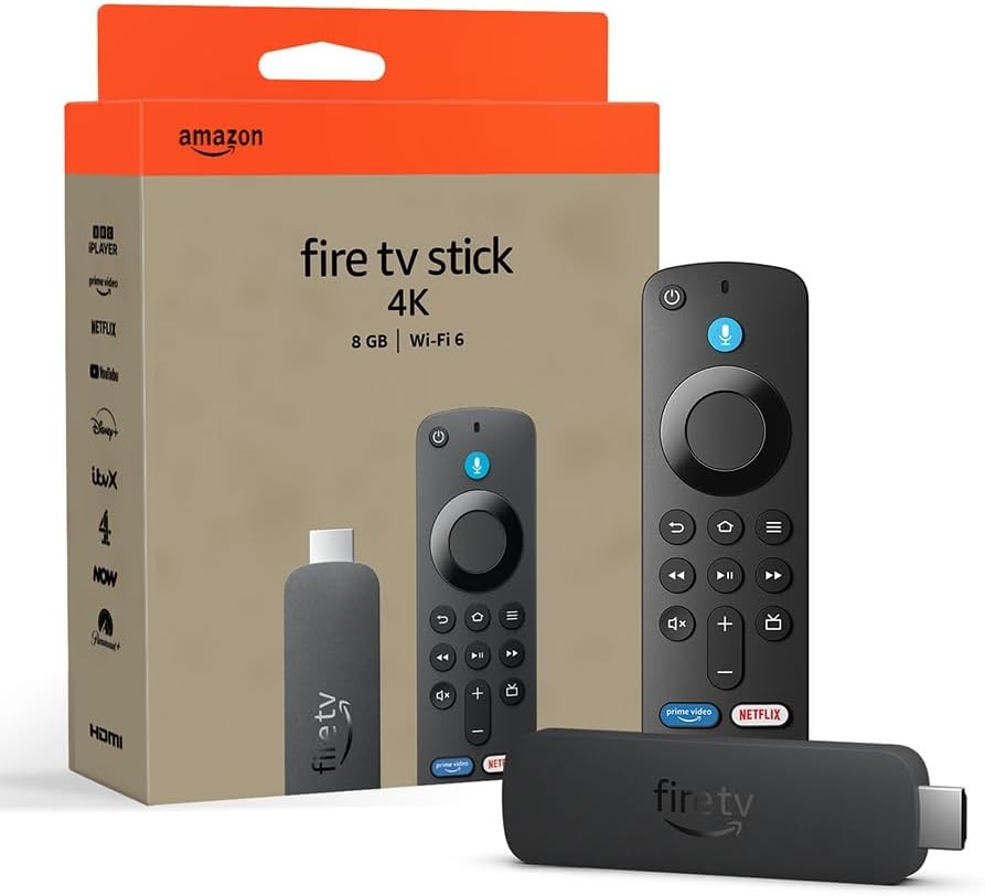 Amazon Fire TV Stick 4K (Newest Gen) Supports Wi-Fi 6, Dolby Vision/Atmos HDR10+