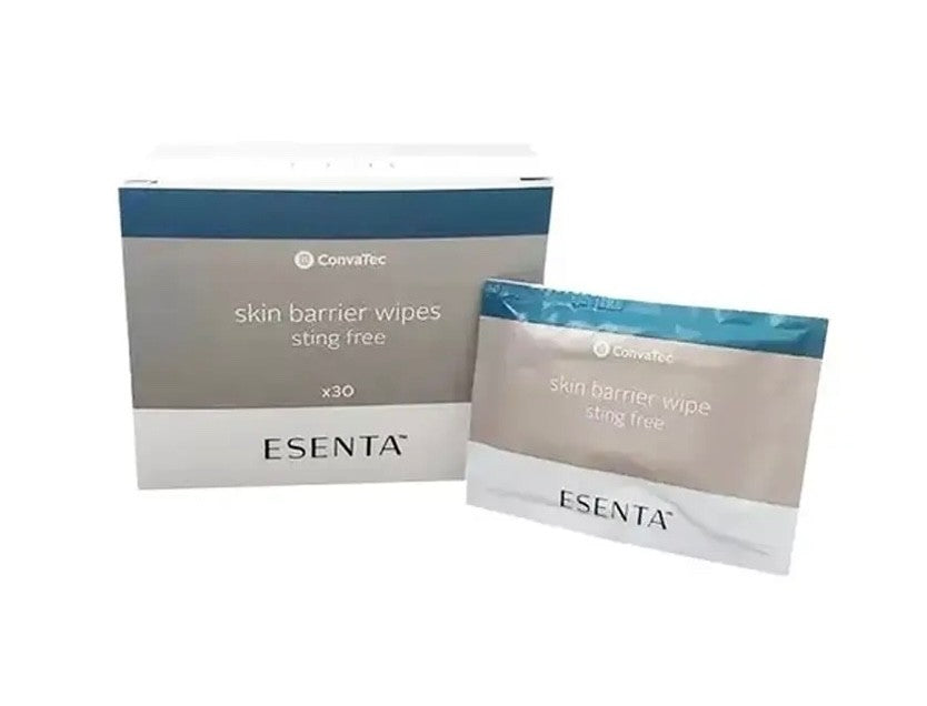 Convatec Esenta Skin Barrier Wipes x30 Sting- Ostomy Skin Protection Pack New-UK