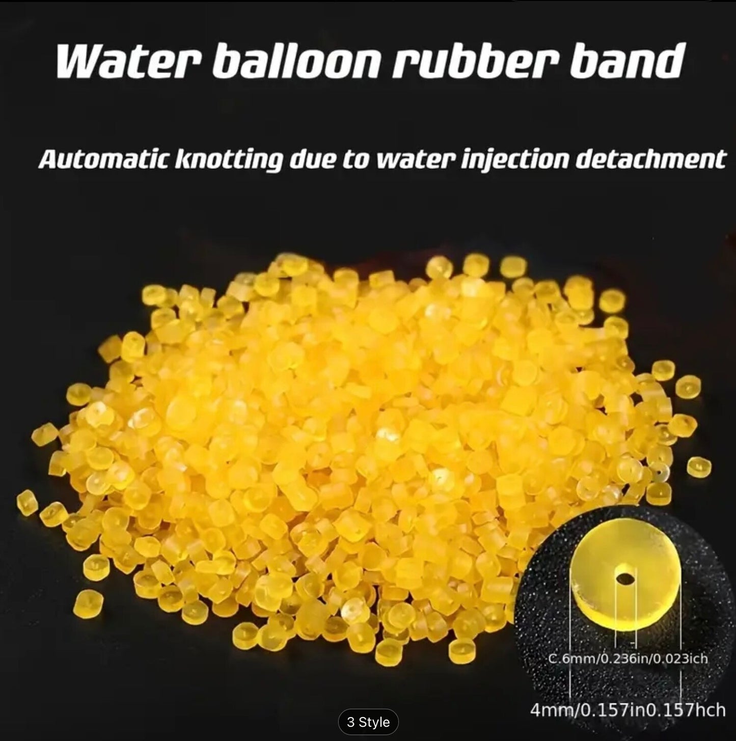 3 Foam Water Gun Blaster Pistol Kids Pack Outdoor Pool 1000 Kids Water Balloons
