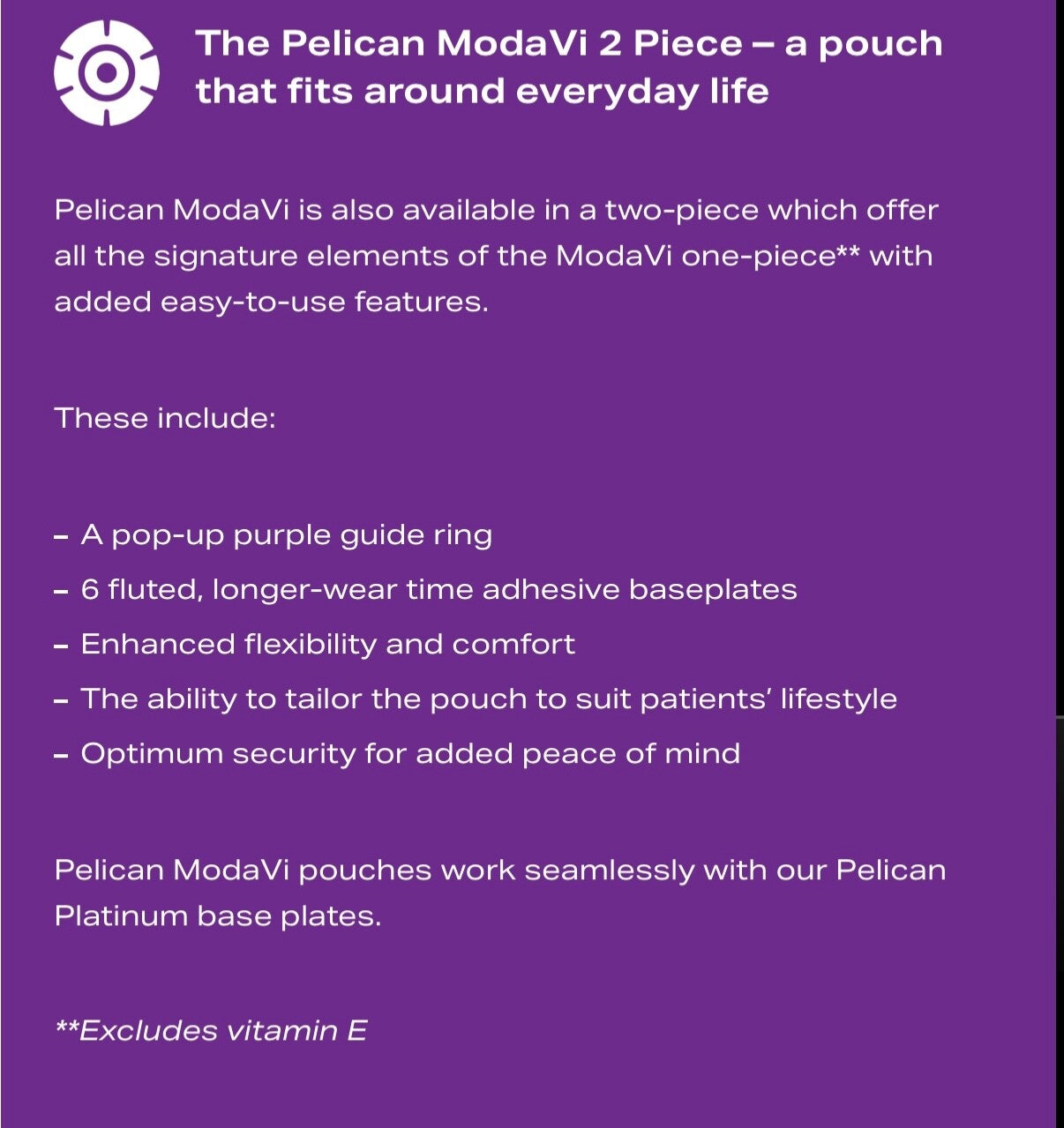 PELICAN MODAVI NEW UNCUT  10 POUCH SOFT CONVEX CLOSED POUCH   MEDIUM CTF 12-40MM