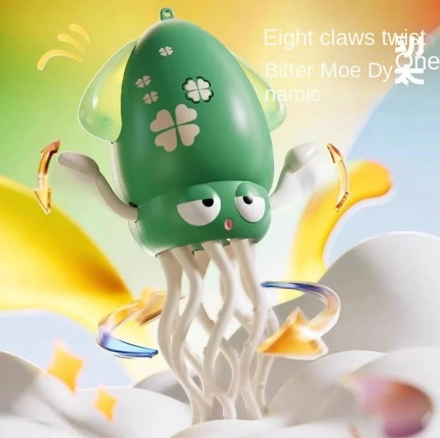 Electric Crawling Octopus Toy Auto-Avoid Smart Music Dancing Robotics Kids Toy