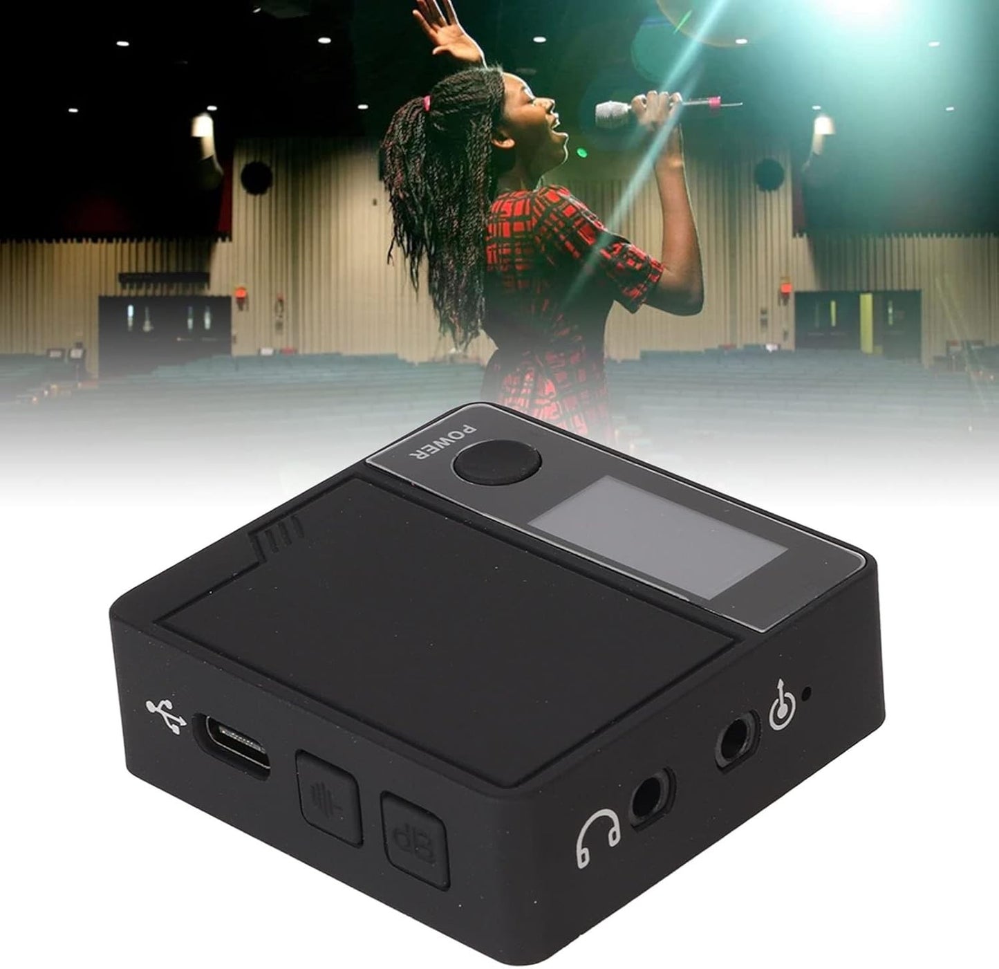 Iphone Mini Voice Changer Machine Built-in Microphone Wireless USB Rechargeable