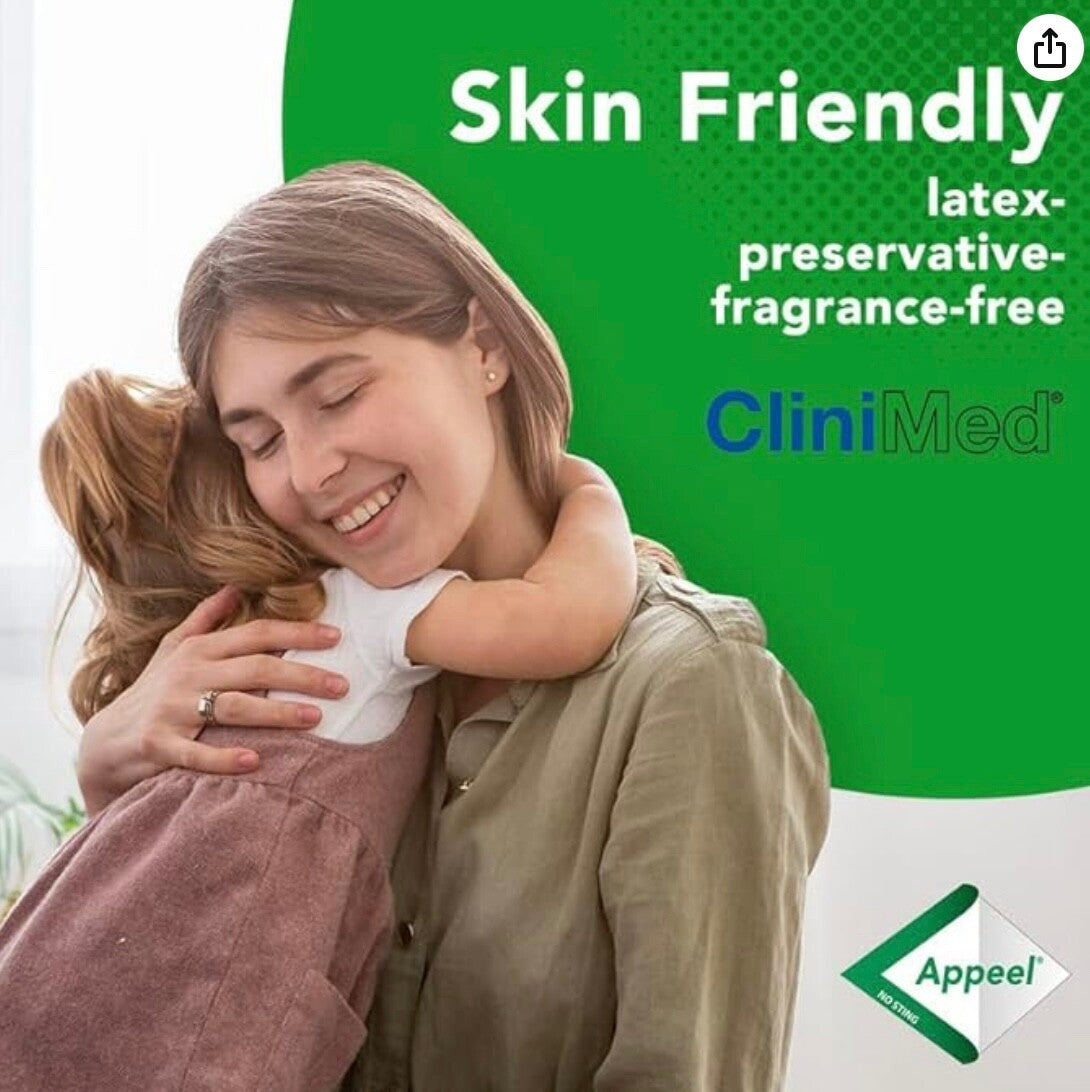 Appeel No Sting Adhesive Remover Wipes x30 | Stoma| Skin-Friendly | Alcohol-Free