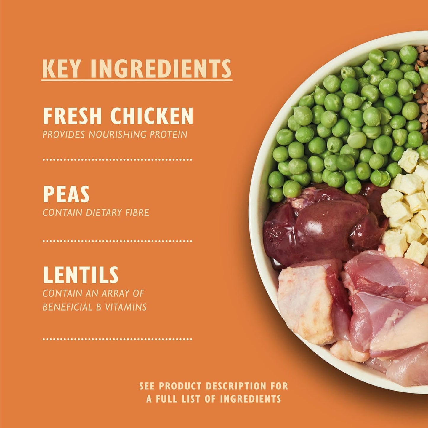 Lily'S Kitchen Made with Natural Ingredients Adult Dry Dog Food Chicken, Duck and & Sweet Potatoes, Grain-Free Recipe 12Kg Bag Lily's Kitchen
