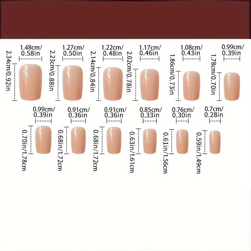 24pcs Halloween Press-On Nails - Black & Orange  Fake Nails Halloween Nail Art