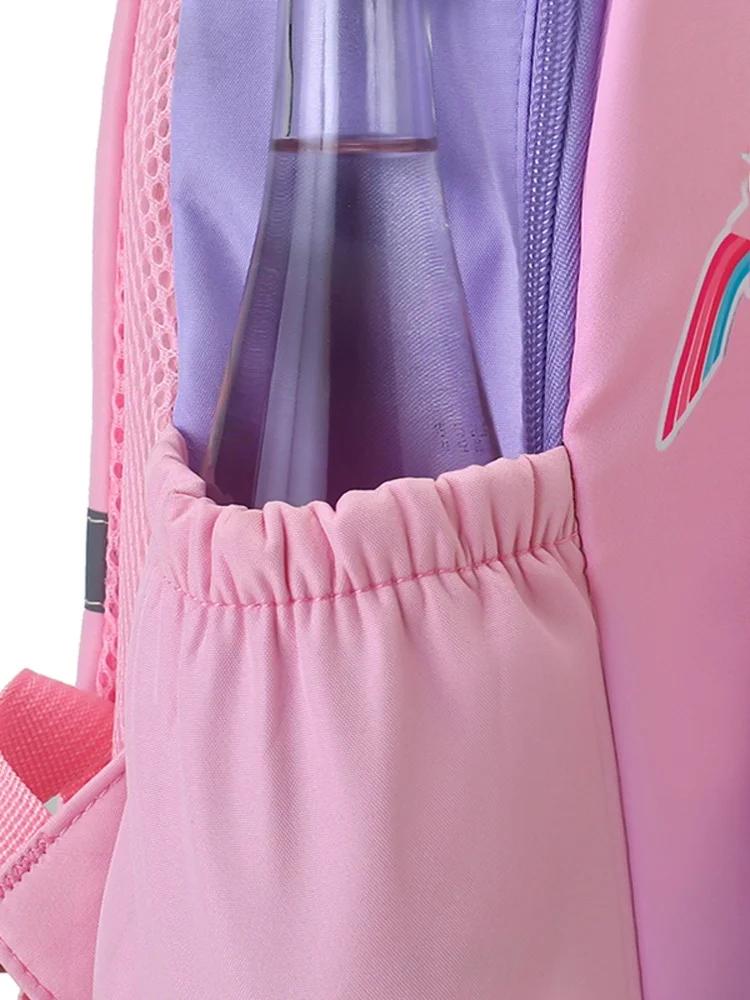 Cute Children'S Bapa Nursery Bag Boys and Girls Small Class Baby Double Oulder Bag Cartoon Sle Waterproof Nylon No brand