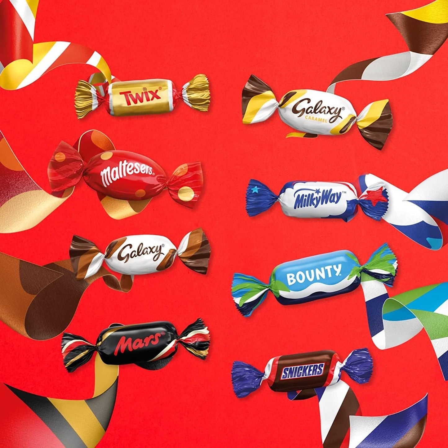 Celebrations Milk Chocolate & Biscuit Bars Sharing Tub 500g