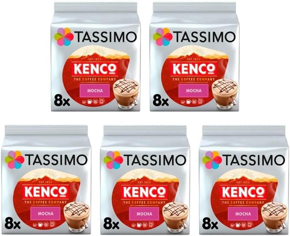Tassimo Kenco Americano Grande XL Coffee Pods X16 (Pack of 5, Total 80 Drinks)
