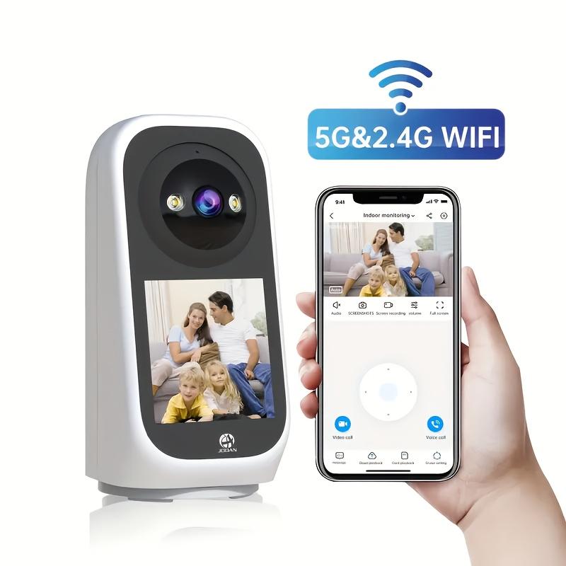Dual-Band 5G/ WiFi IP Baby Monitor 360° Camera Security 2-way Talk Night Vision
