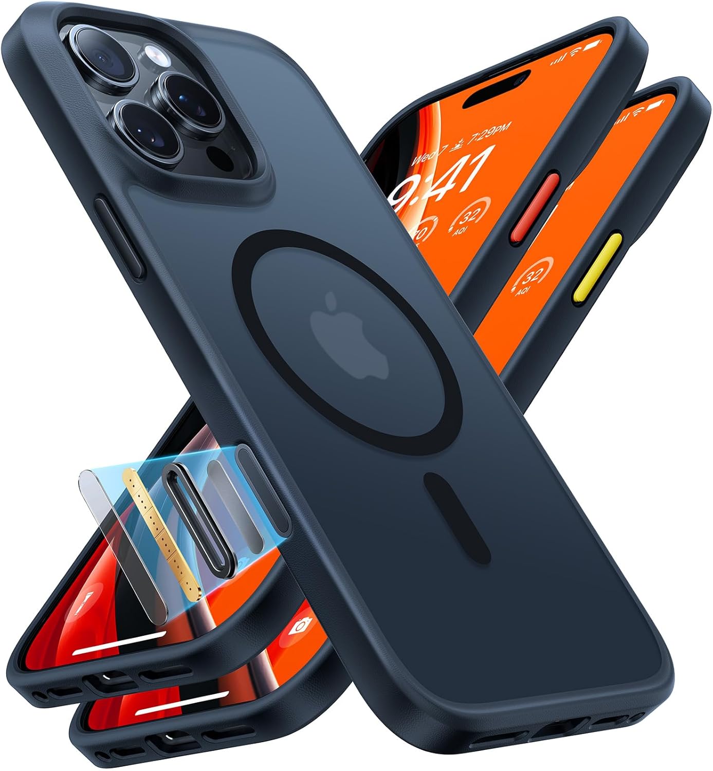 TORRAS iPhone 17 Pro Case with MagSafe, 12FT Military Grade Shockproof, Magnetic