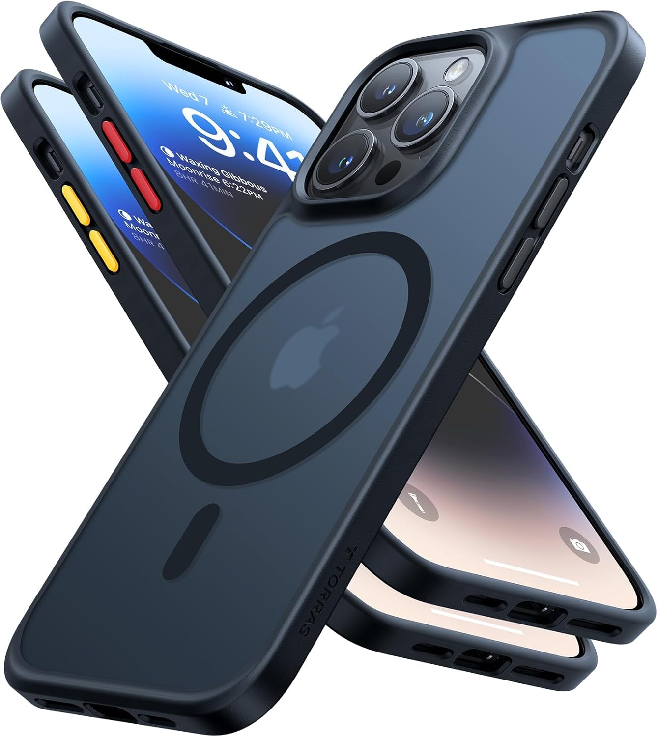TORRAS iPhone 17 Pro Case with MagSafe, 12FT Military Grade Shockproof, Magnetic