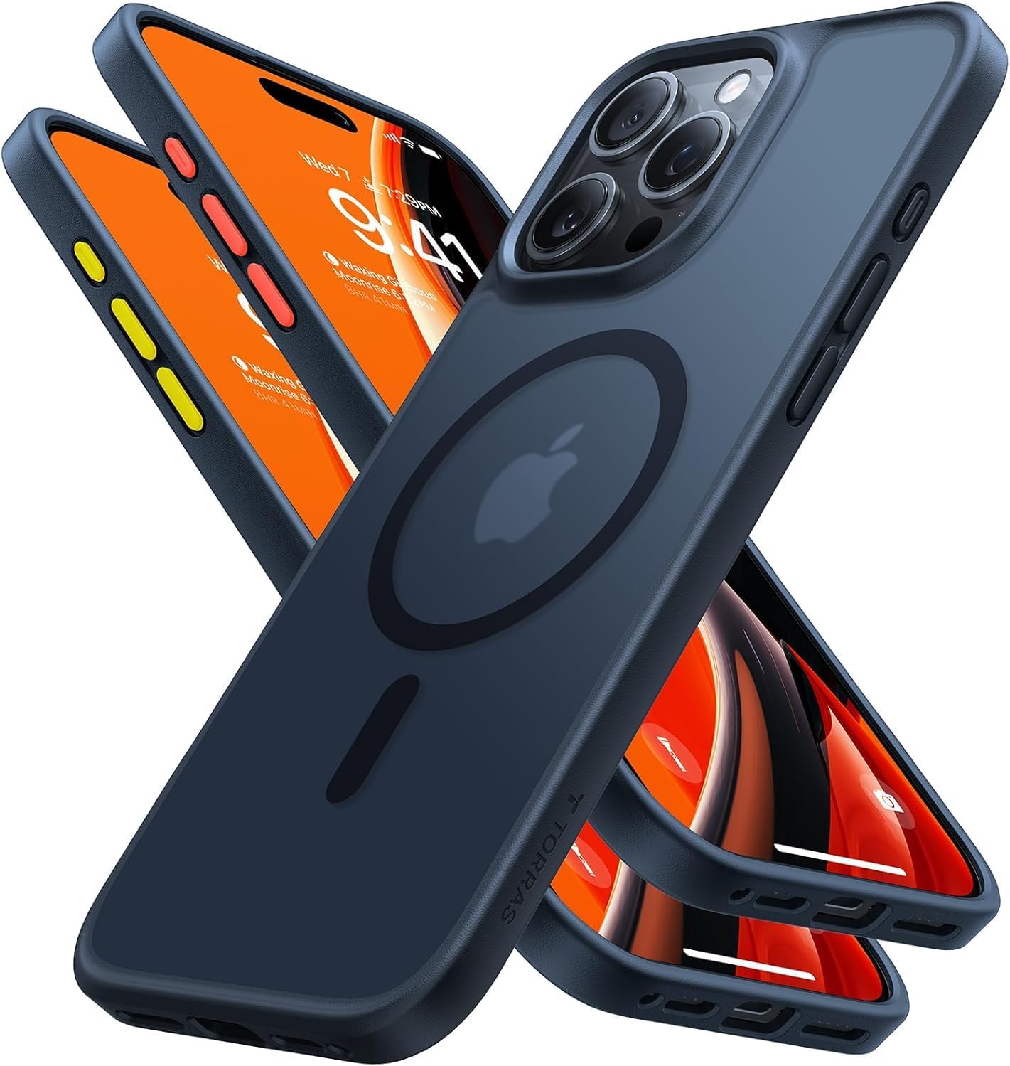 TORRAS iPhone 17 Pro Case with MagSafe, 12FT Military Grade Shockproof, Magnetic