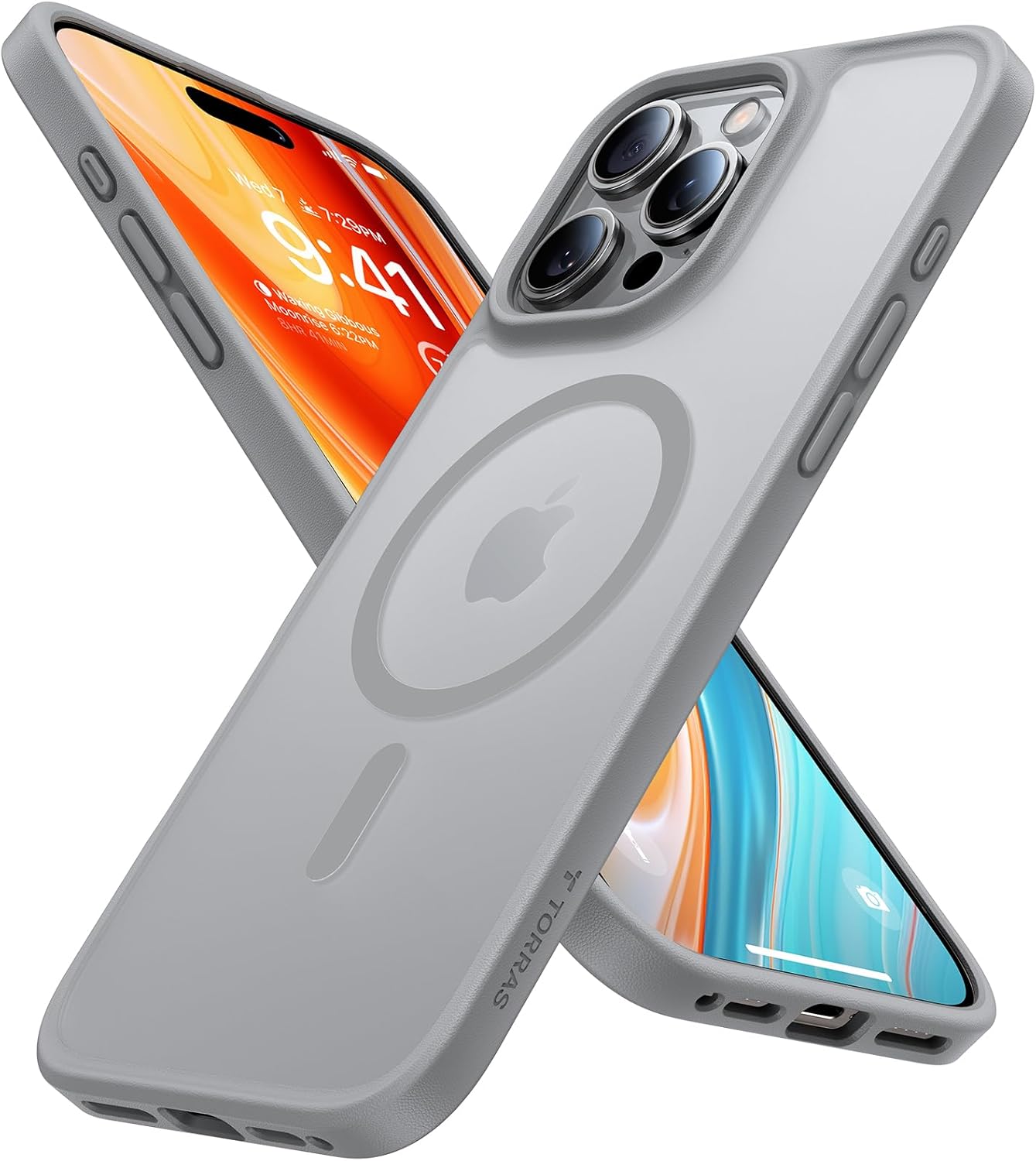 TORRAS iPhone 17 Pro Case with MagSafe, 12FT Military Grade Shockproof, Magnetic