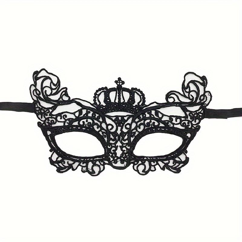 Halloween Fashion Gothic Hollow Out Lace Mask Women Masquerade Party Eye Masks