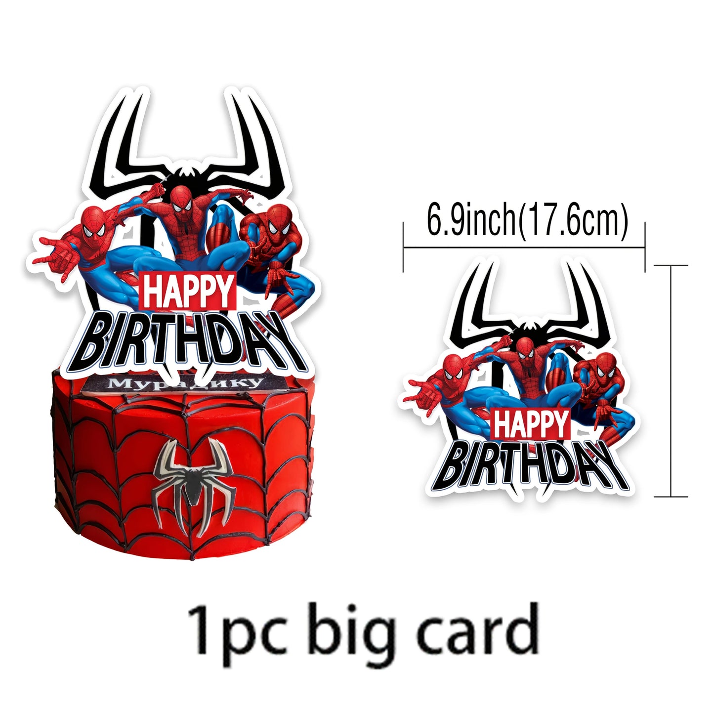 Spider-Man 32pcs Kids Birthday Theme Party Balloons Decorations Boys Girls