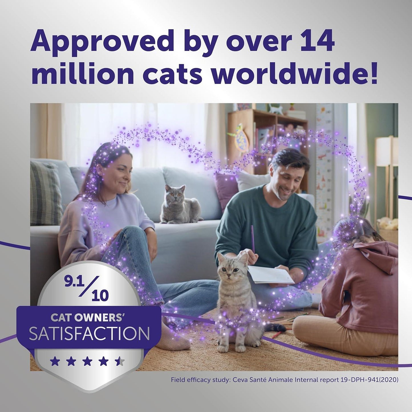 FELIWAY Optimum 30 Day Cat Calming Odourless Plug in Pheromone Diffuser Starter Kit, 48Ml - Helps Solve Signs of Stress in Cats & Kittens, Veterinary Recommended, Drug-Free, Clinically Proven Feliway