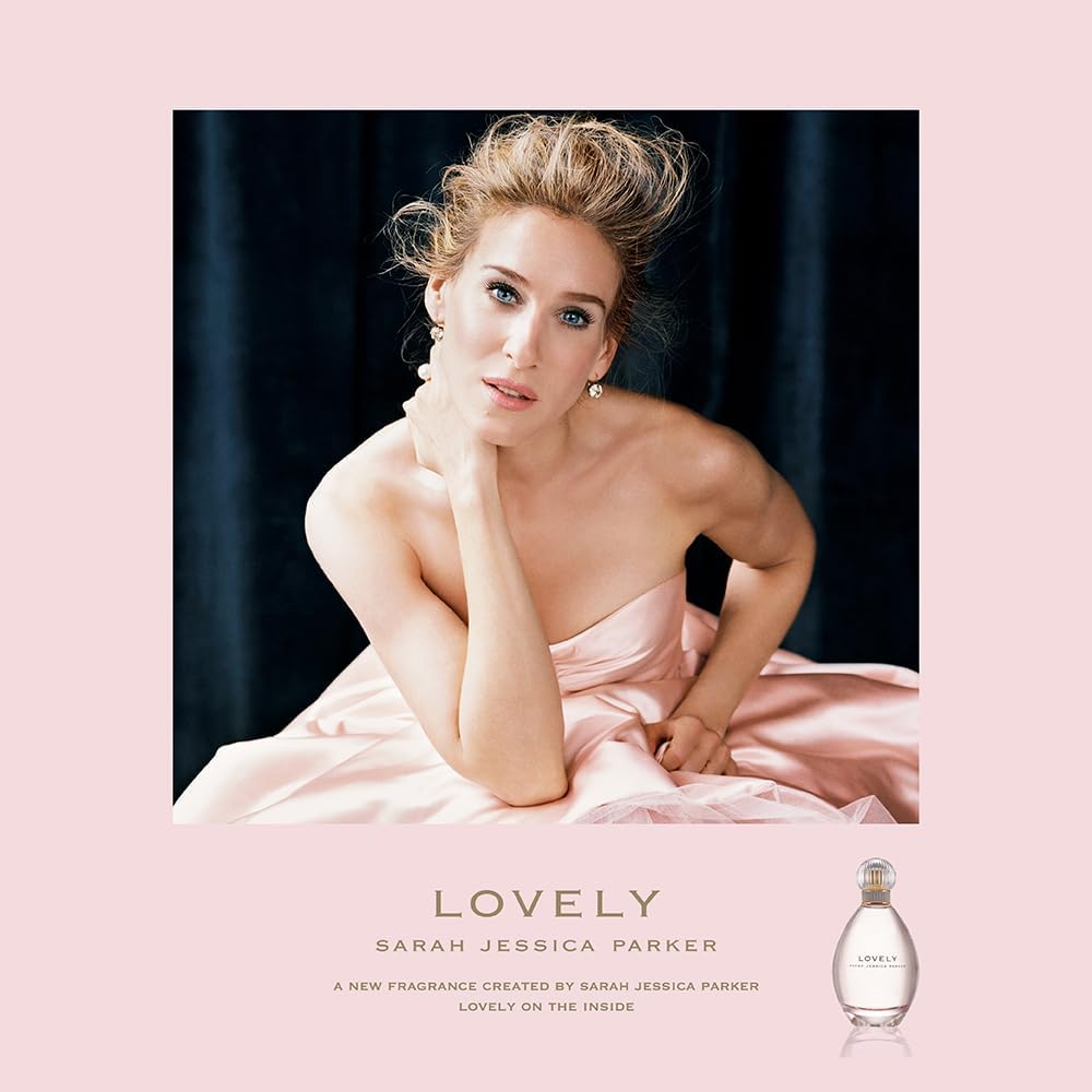 Sarah Jessica Parker Lovely Eau De Parfum for Women 100Ml Spray, Delicate Female Perfume, Fragrance for Women, Women'S Eau De Perfume for Travel, Womens Perfumes - Genuine SJP Perfume for Women