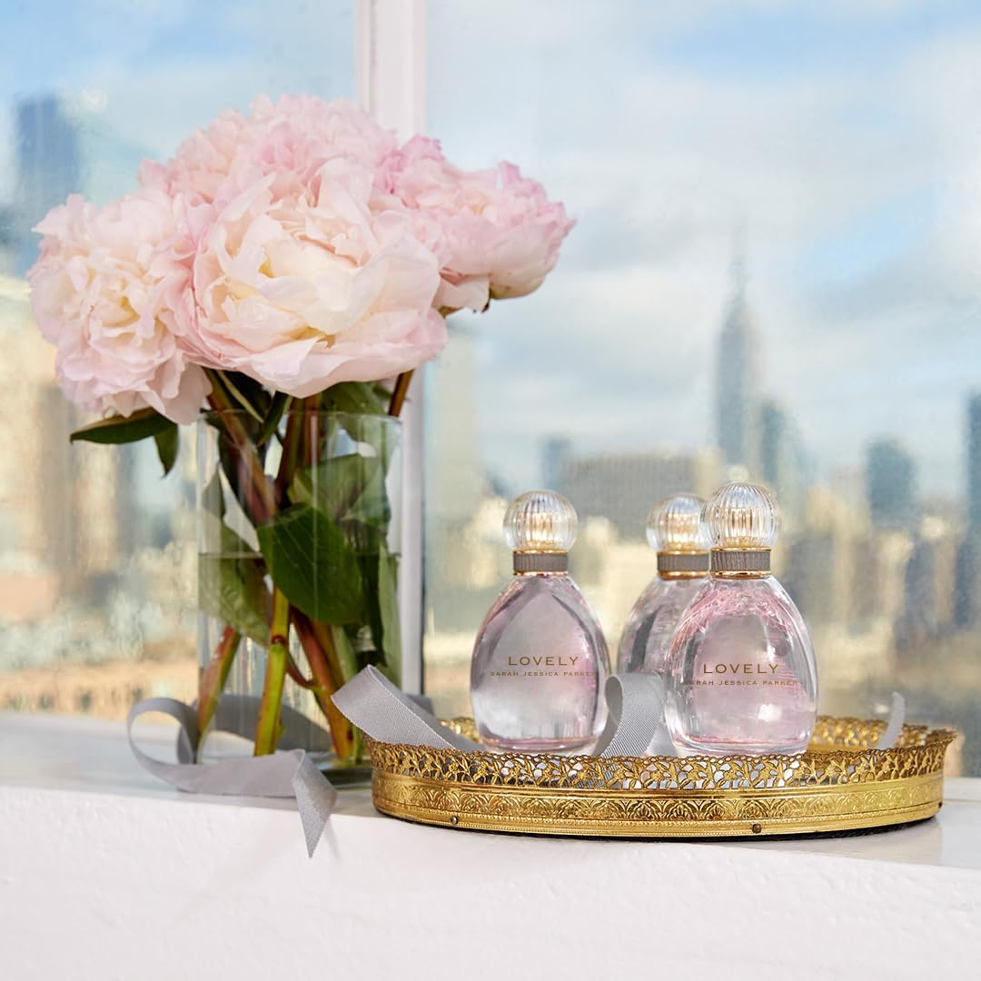 Sarah Jessica Parker Lovely Eau De Parfum for Women 100Ml Spray, Delicate Female Perfume, Fragrance for Women, Women'S Eau De Perfume for Travel, Womens Perfumes - Genuine SJP Perfume for Women