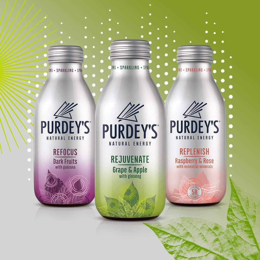 Purdey’S Rejuvenate Natural Energy Drink, 12 X 330 Ml Bottles purdey