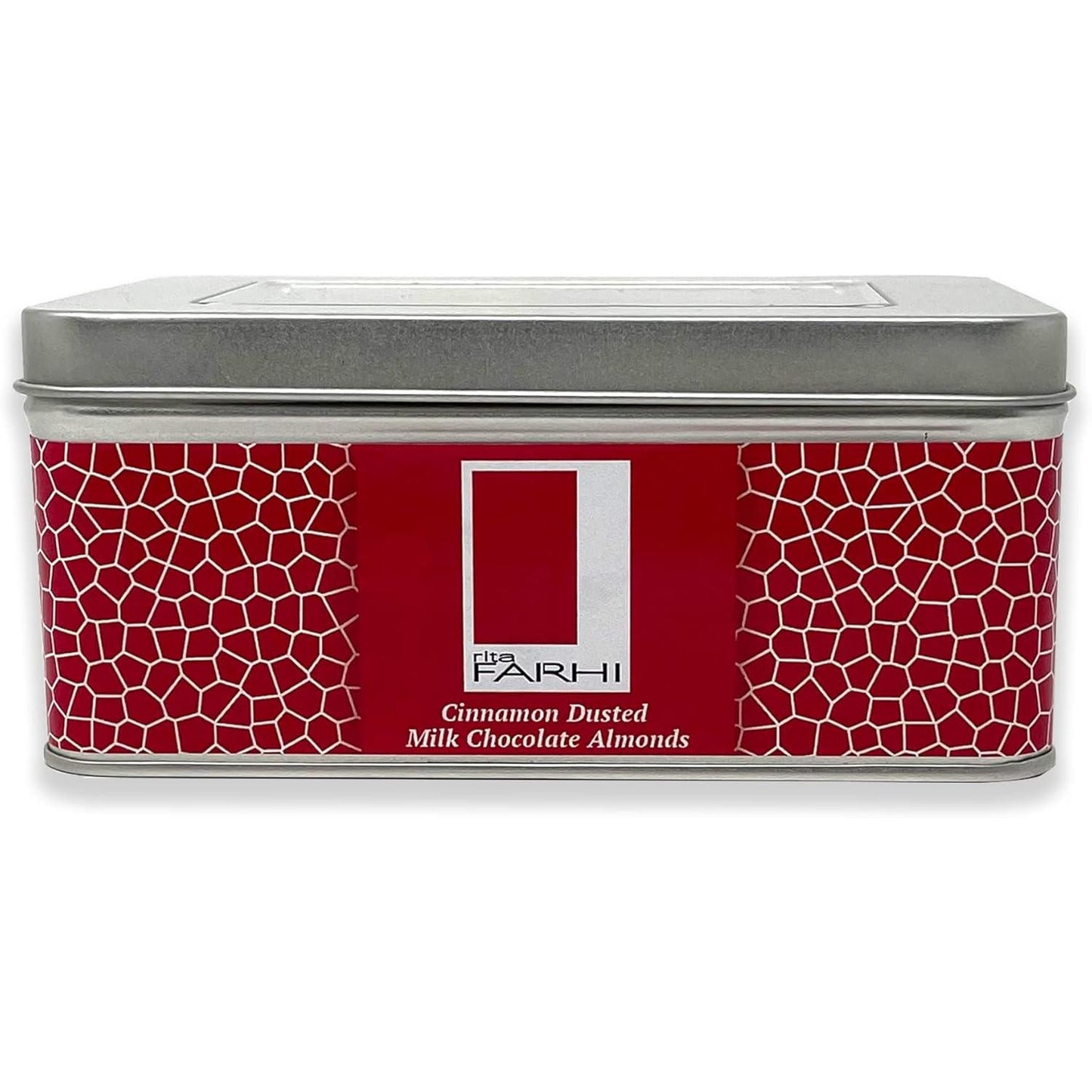 Rita Farhi Chocolate Covered Nut Selection Luxury Gift Box 390G - Almonds, Brazil Nut, Hazelnuts. Cinnamon Dusted and Chocolate Covered Nuts - New Palm Oil Free Recipe