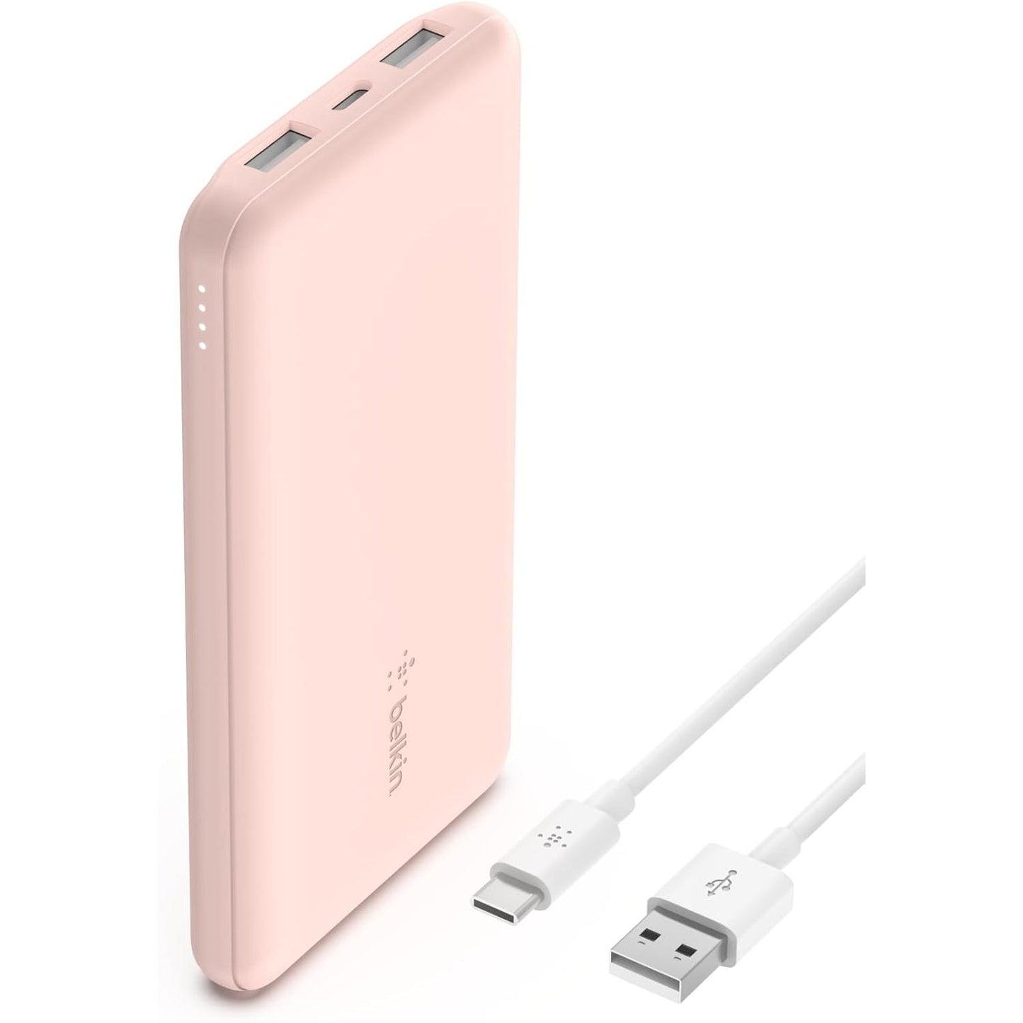 Belkin 10000Mah Portable Power Bank, 10K USB-C Portable Charger with 1 USB-C Port and 2 USB-A Ports, Battery Pack for up to 15W Charging for Iphone, Samsung Galaxy, Airpods, Ipad, and More - Black