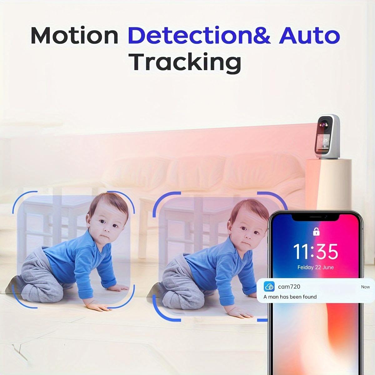 Dual-Band 5G/ WiFi IP Baby Monitor 360° Camera Security 2-way Talk Night Vision