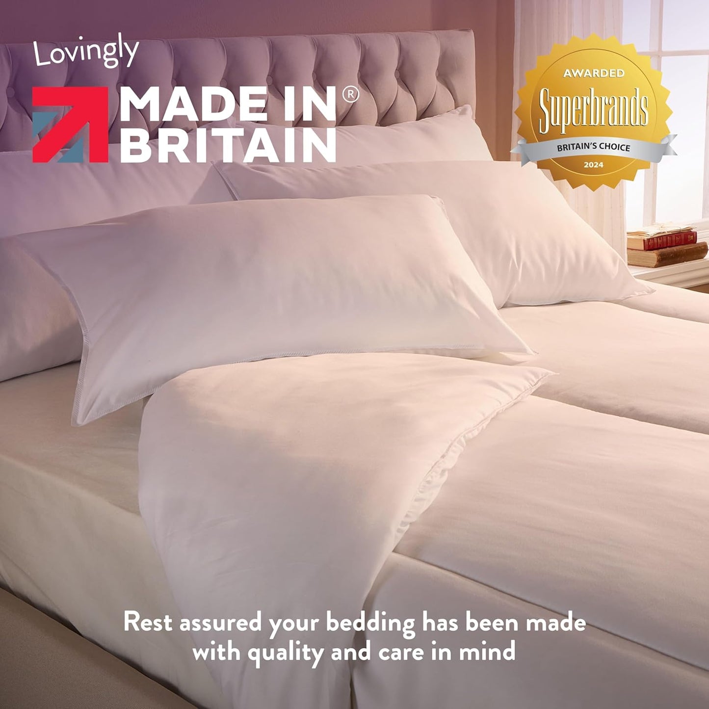 Slumberdown Cosy Nights 15 Tog King Size Duvet - Thick, Extra Warm & Snuggly King Quilt for Cold Winter Nights | Uk-Made, Soft-Touch, Non-Allergenic & Washable (225 X 220Cm)