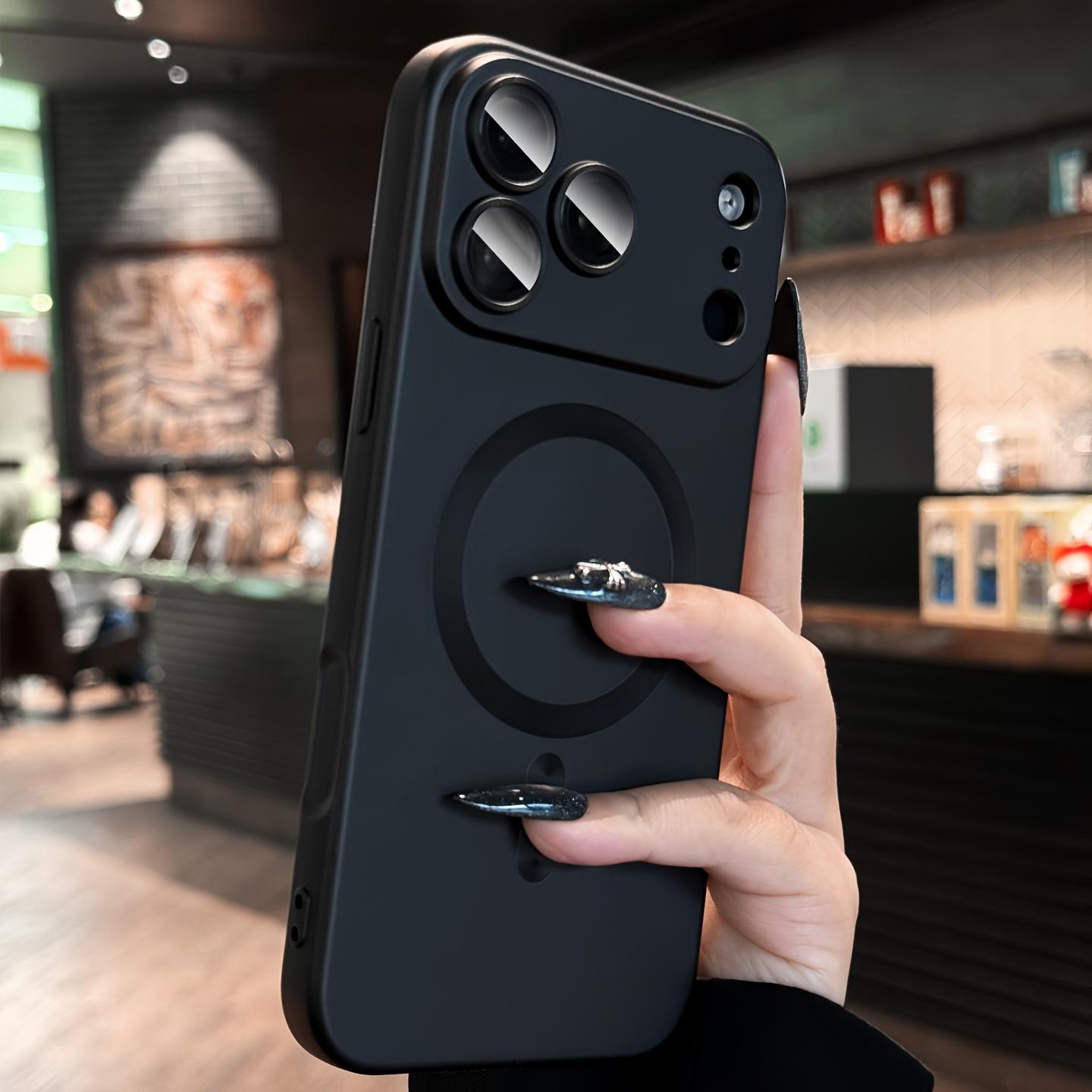 Fashion  iPhone 17 PRO/AIR/PRO MAX Case Black Magnetic Shockproof Cover