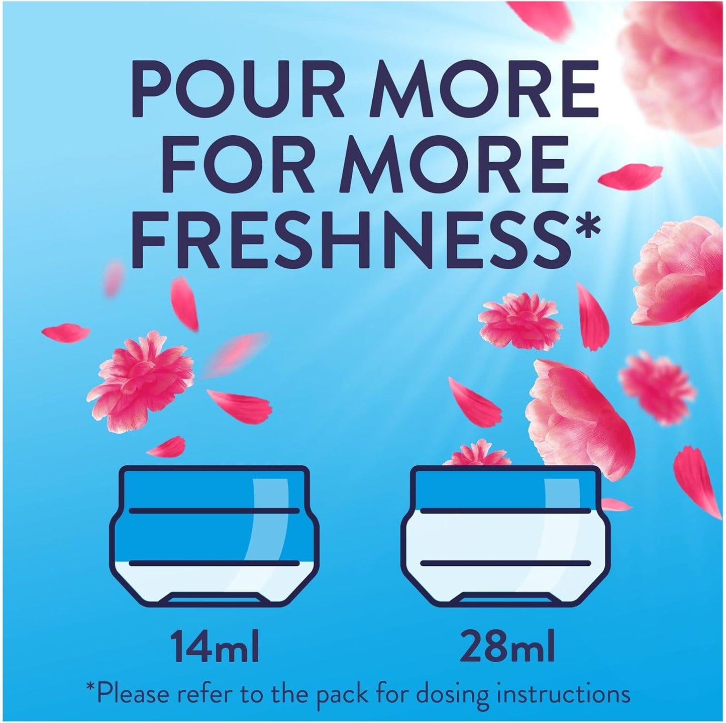 Lenor Outdoorable Fabric Conditioner 480 Washes Floral Fresh Ultra Concentrated Freshness with Musty Odour Defence Mega Pack