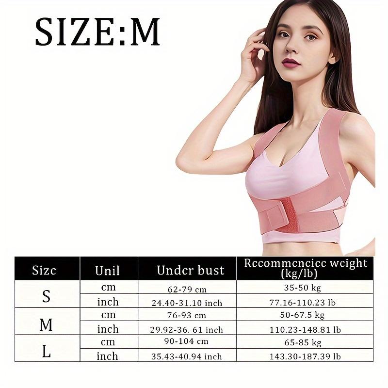 Adjustable Posture Corrector Strap - Invisible, Comfort Fit for Shoulder & Improved Posture,, Available in Pink/Black