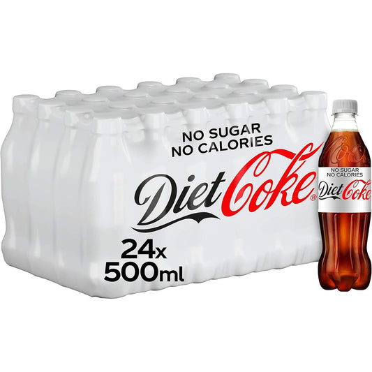 Diet Coke 24 X 500Ml Bottles Coca-Cola